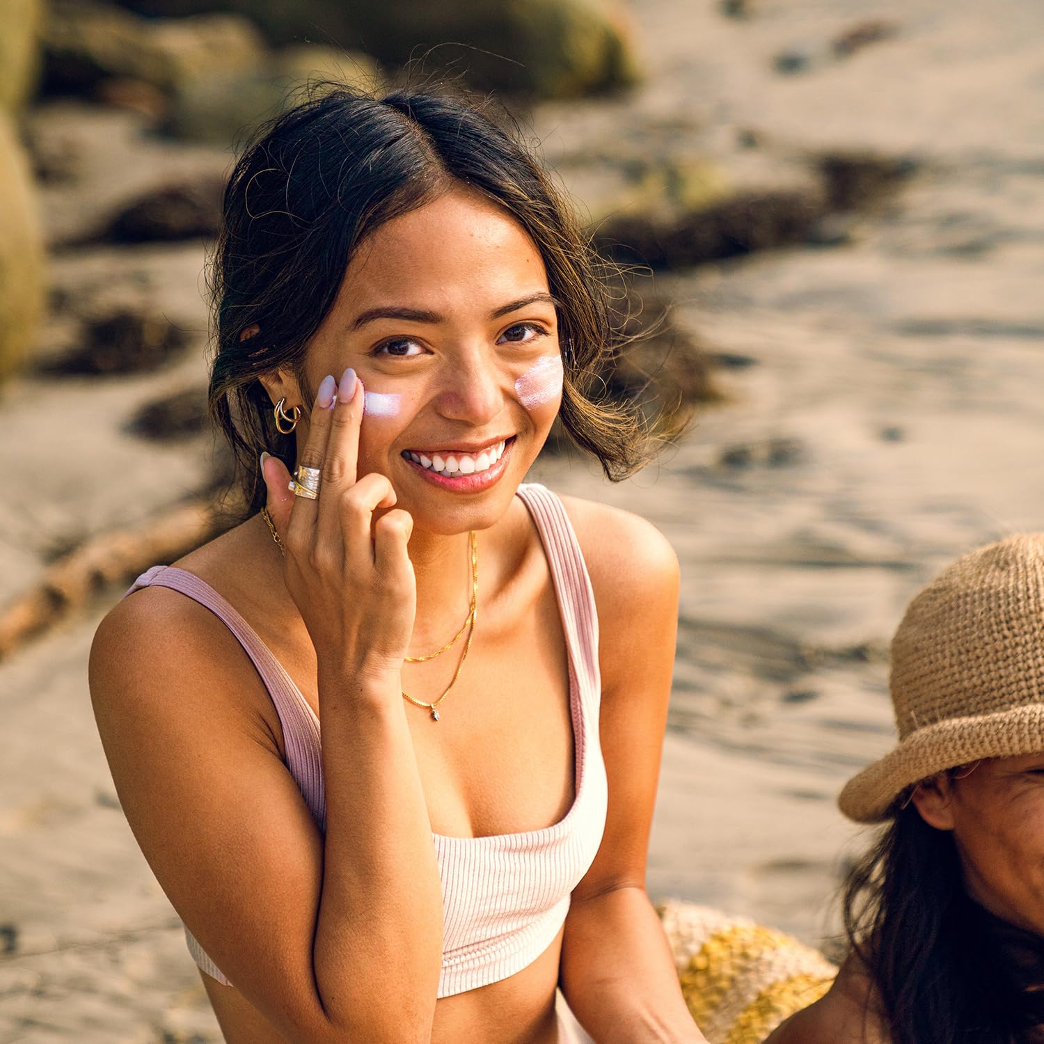 Badger Biodegradable Reef Safe Sunscreen, SPF 50 Unscented Zinc Oxide Sunscreen, 98% Organic Ingredients, Water Resistant Adventure Sport Sunblock, 2.9 fl oz, 2-Pack